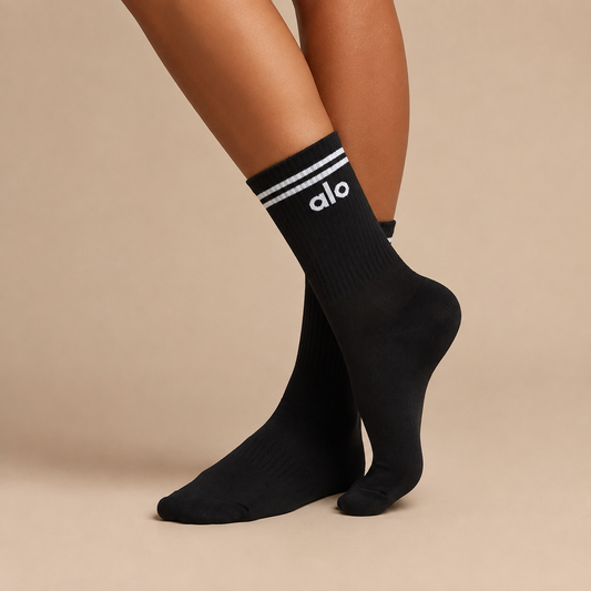 Striped Crew Socks