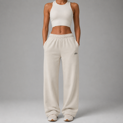 Cloud Wide-Leg Sweatpants
