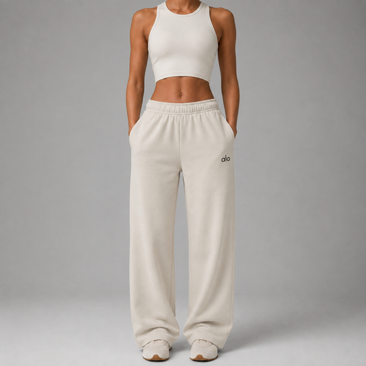 Cloud Wide-Leg Sweatpants