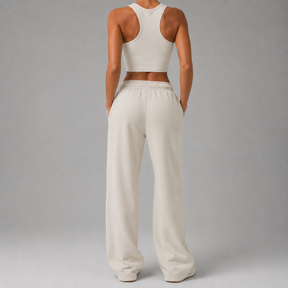 Cloud Wide-Leg Sweatpants