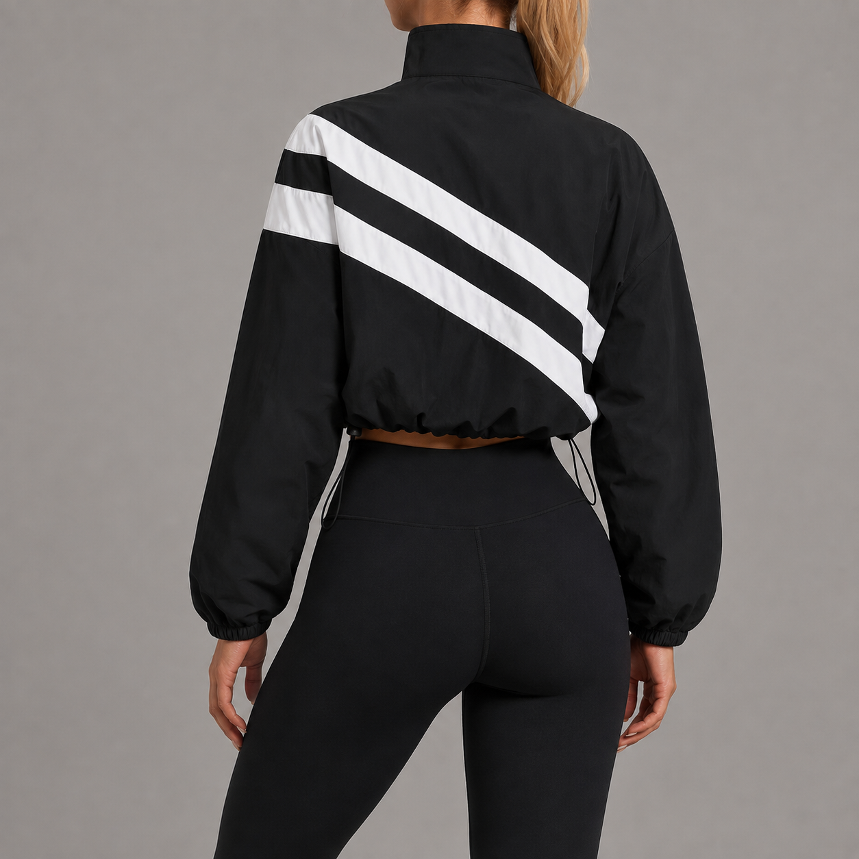Motion Stripe Windbreaker