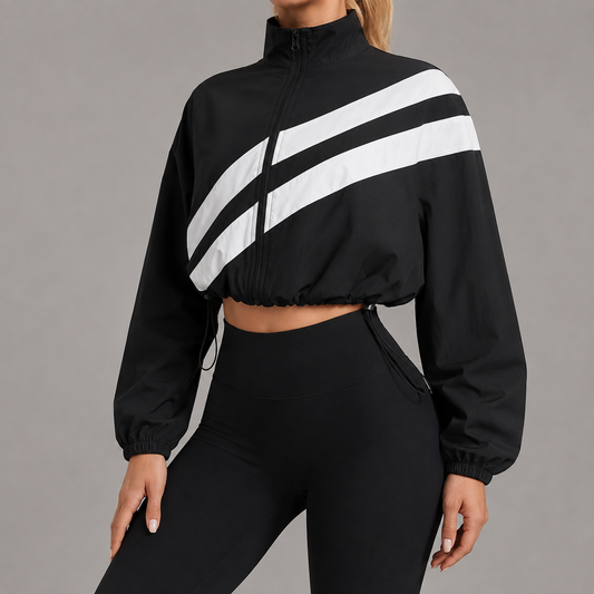 Motion Stripe Windbreaker